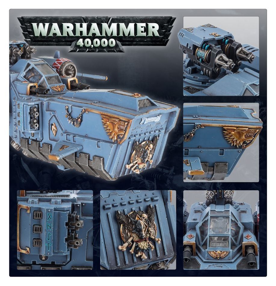 Warhammer 40k - Space Wolves - Stormfang Gunship | Gamers Paradise