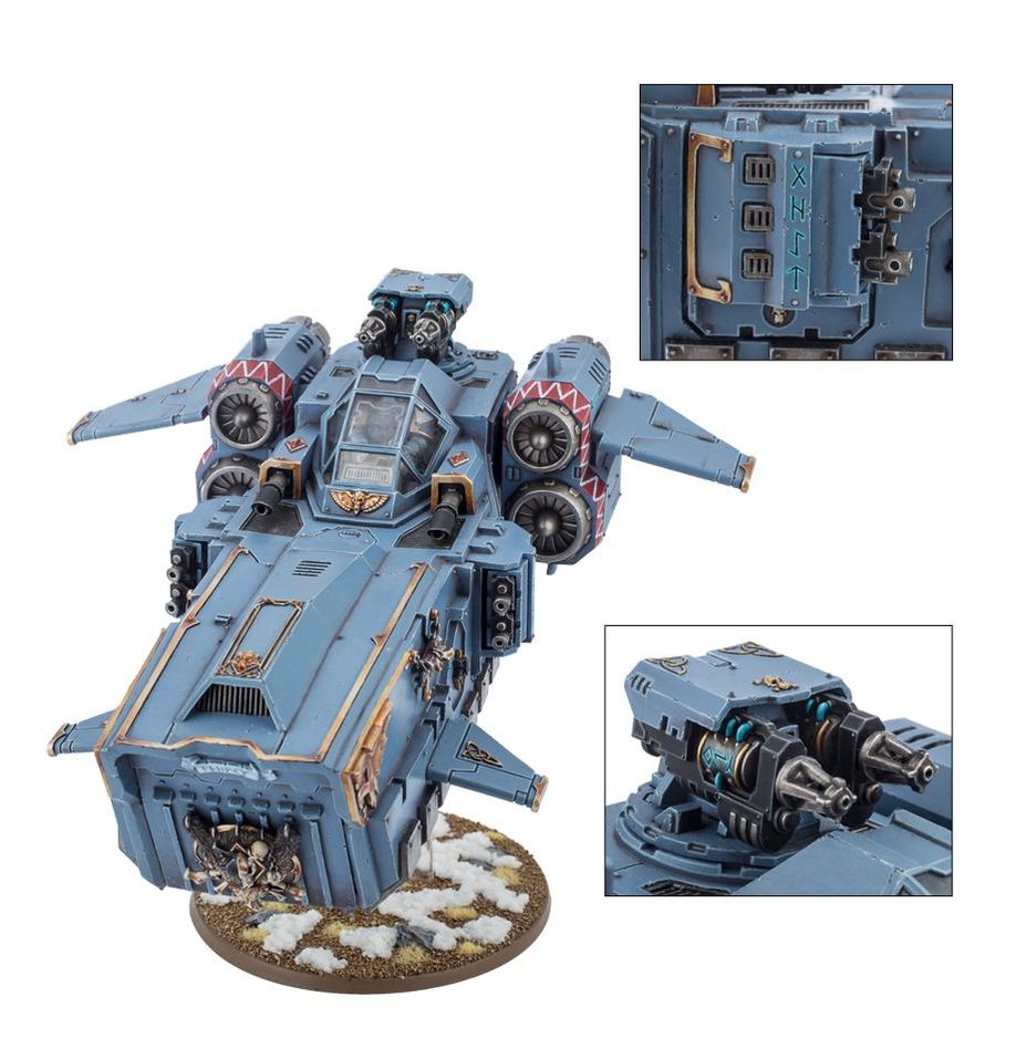 Warhammer 40k - Space Wolves - Stormfang Gunship | Gamers Paradise