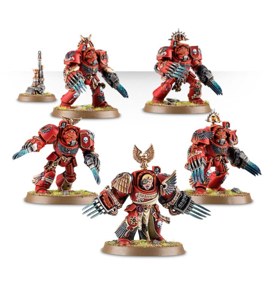 Warhammer 40k - Blood Angels - Terminator Assault Squad *WE* | Gamers Paradise