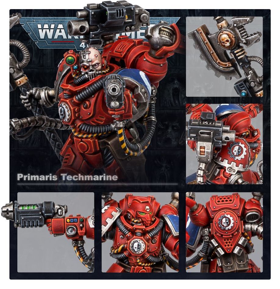 Warhammer 40k - Space Marines - Primaris TechMarine | Gamers Paradise