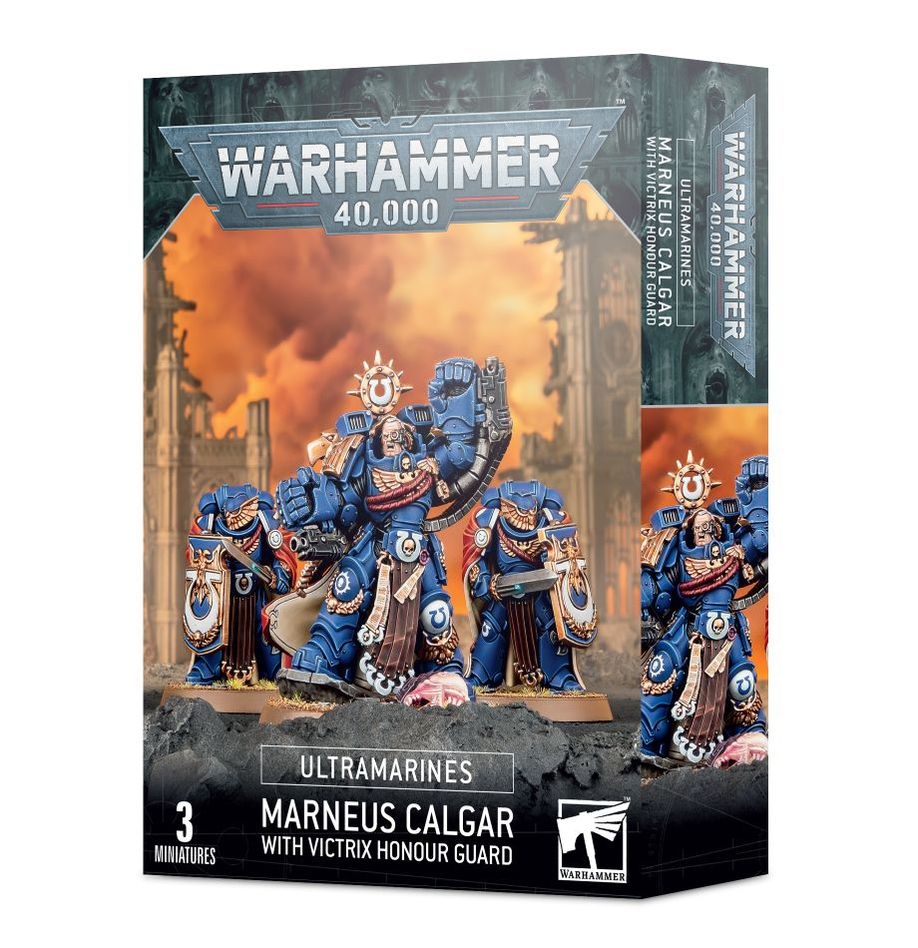 Warhammer 40k - UltraMarines - Marneus Calgar with Victrix Honour Guard | Gamers Paradise