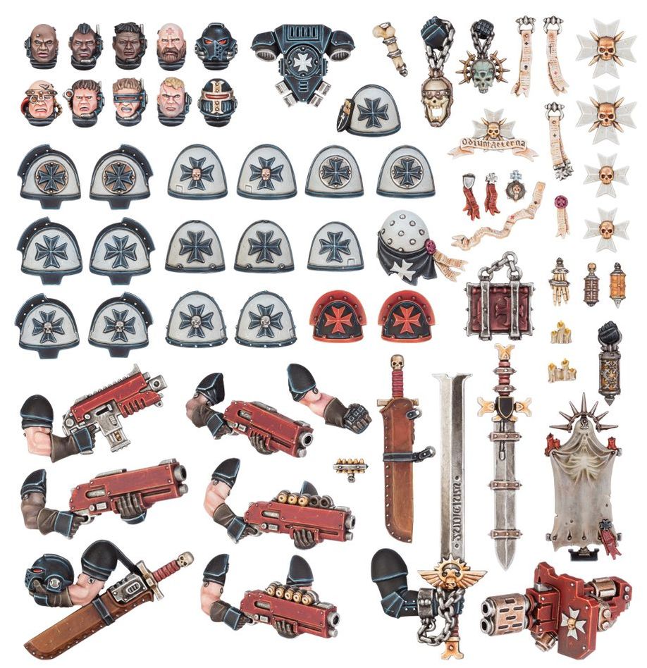 Warhammer 40k - Black Templars - Upgrades and Transfers | Gamers Paradise