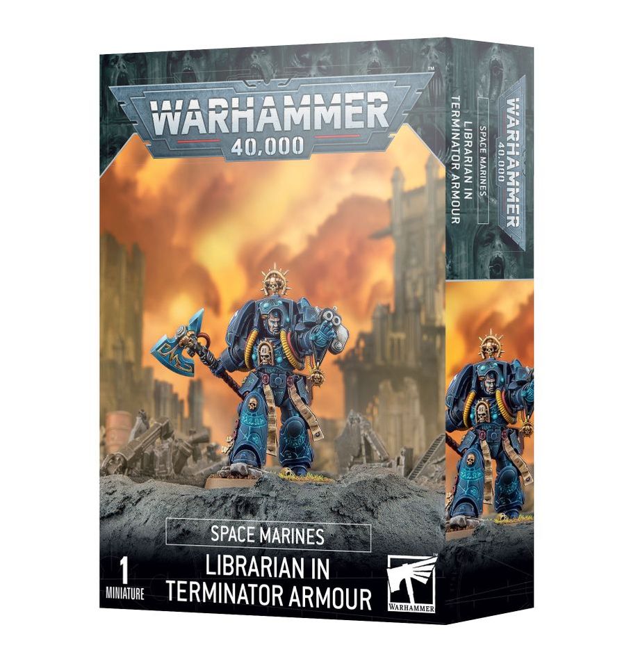 Warhammer 40k - Space Marines - Librarian in Terminator Armour | Gamers Paradise