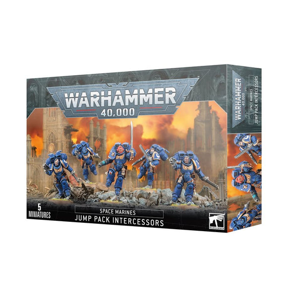 Warhammer40,000JumpPack Intercessors2セット JOYTOY Warhammer 40k Ultramarines Jump Pack Intercessors