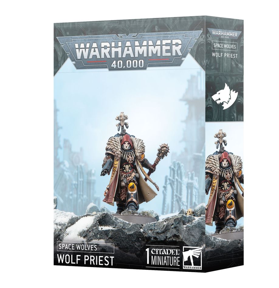 Warhammer 40k - Space Wolves - WOLF PRIEST (PREORDER) | Gamers Paradise