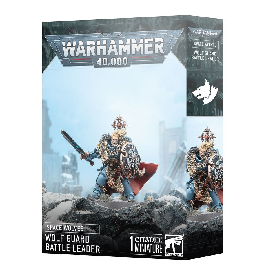 Warhammer 40k - Space Wolves -  WOLF GUARD BATTLE LEADER (PREORDER) | Gamers Paradise