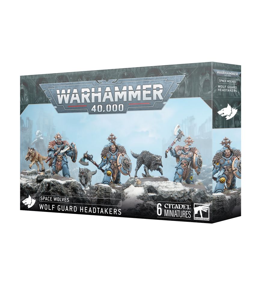 Warhammer 40k - Space Wolves -  WOLF GUARD HEADTAKERS (PREORDER) | Gamers Paradise