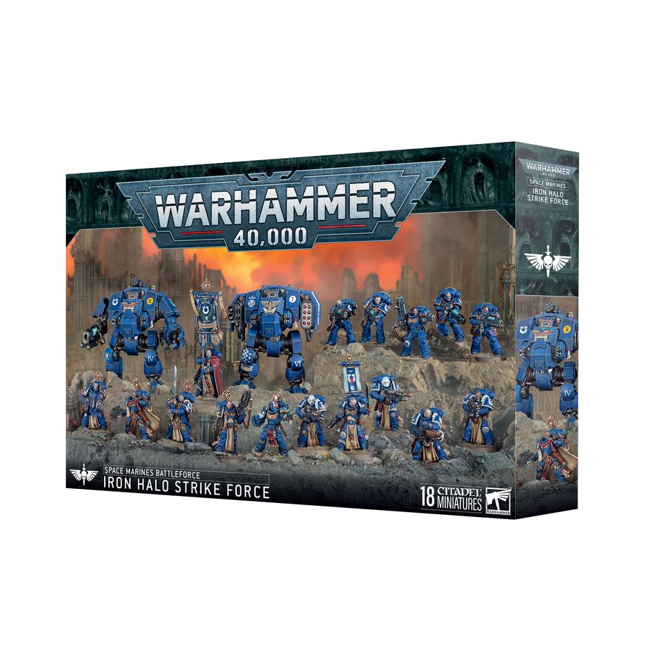 Warhammer 40k - Space Marines Battleforce - Iron Halo Strike Force | Gamers Paradise