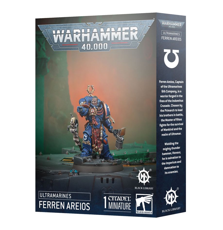 Warhammer 40k -Ultramarines - Ferren Areios (PREORDER) | Gamers Paradise