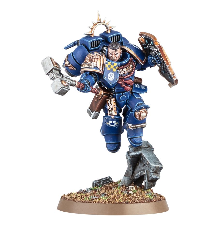 Warhammer 40k - Space Marines - Captain with Jump Pack and Relic Shield | Gamers Paradise