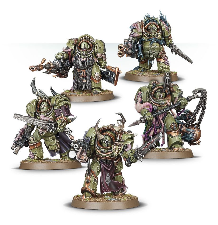 Warhammer 40k - Deathguard - Blightlord Terminators | Gamers Paradise