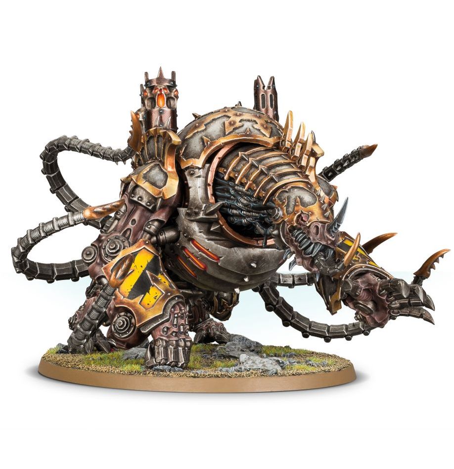 Death Guard inspired Chaos Space Marine! He’s yet to develop his Death Guard inspired Chaos Space Marine! He’s yet to develop his