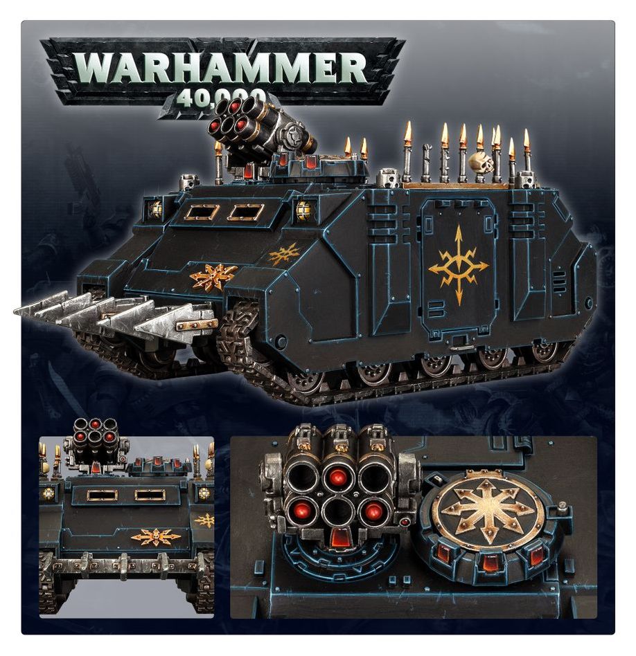 Warhammer 40k - Chaos Space Marines - Chaos Rhino | Gamers Paradise