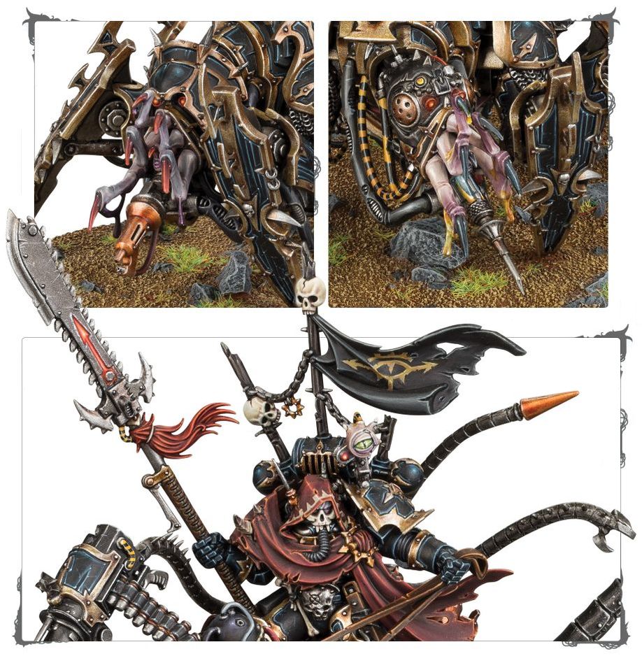 Warhammer 40k - Chaos Space Marines - Lord Discordant on Helstalker | Gamers Paradise
