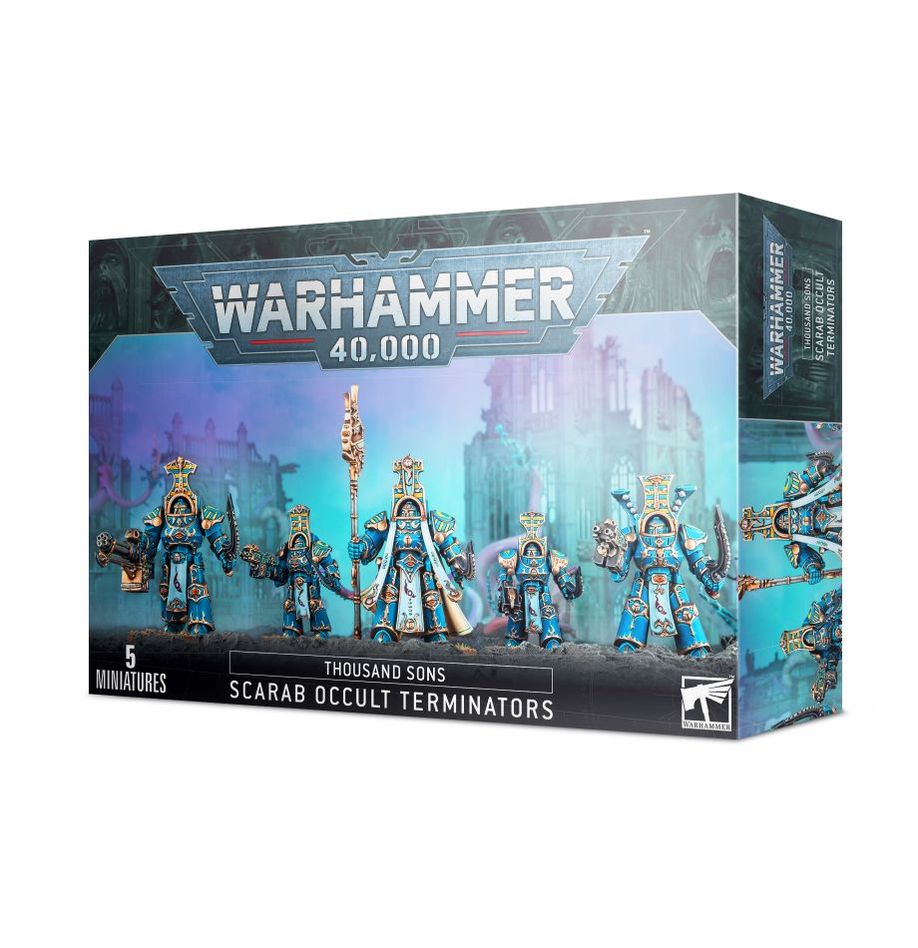 Warhammer 40k - Thousand Sons - Scarab Occult Terminators | Gamers Paradise