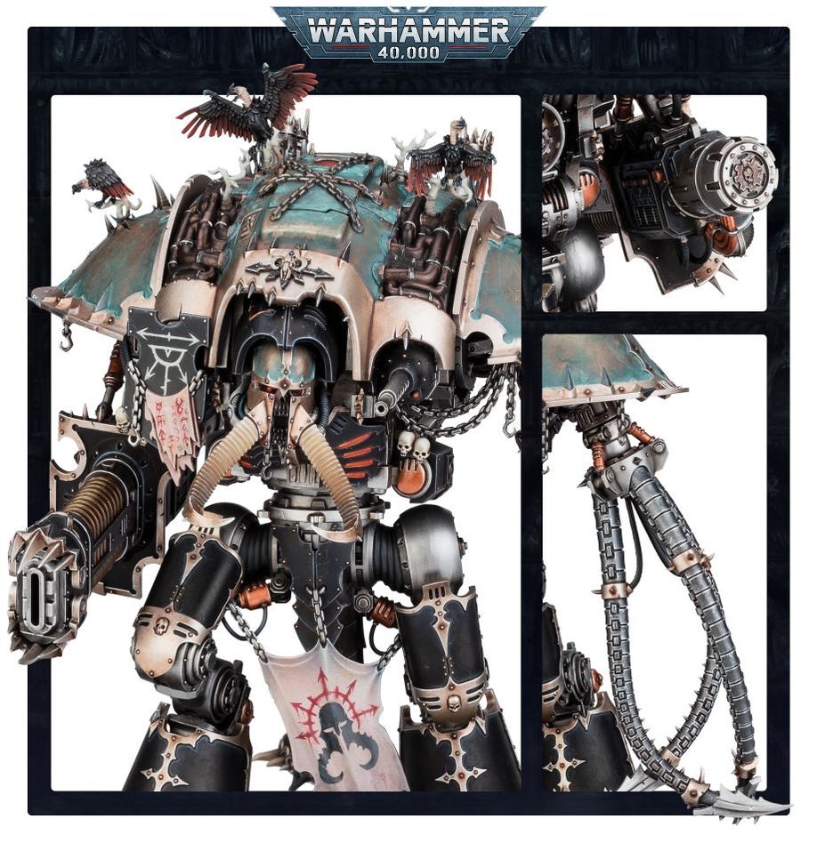 Warhammer 40k - Chaos Knights - Knight Abominant | Gamers Paradise