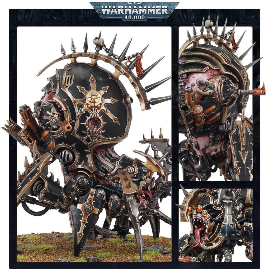 Warhammer 40k - Chaos Space Marines - Warpforged Venomcrawler & Obliterators | Gamers Paradise