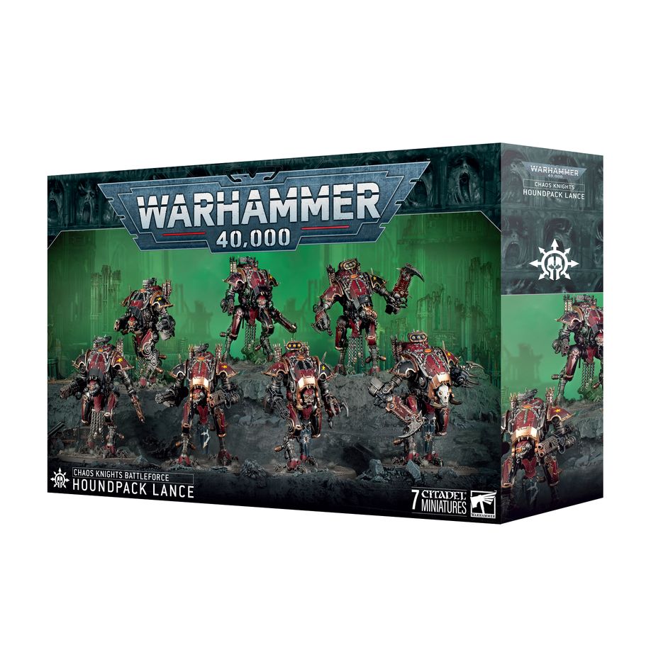 Warhammer 40k - Chaos Knights - Houndpack Lance | Gamers Paradise