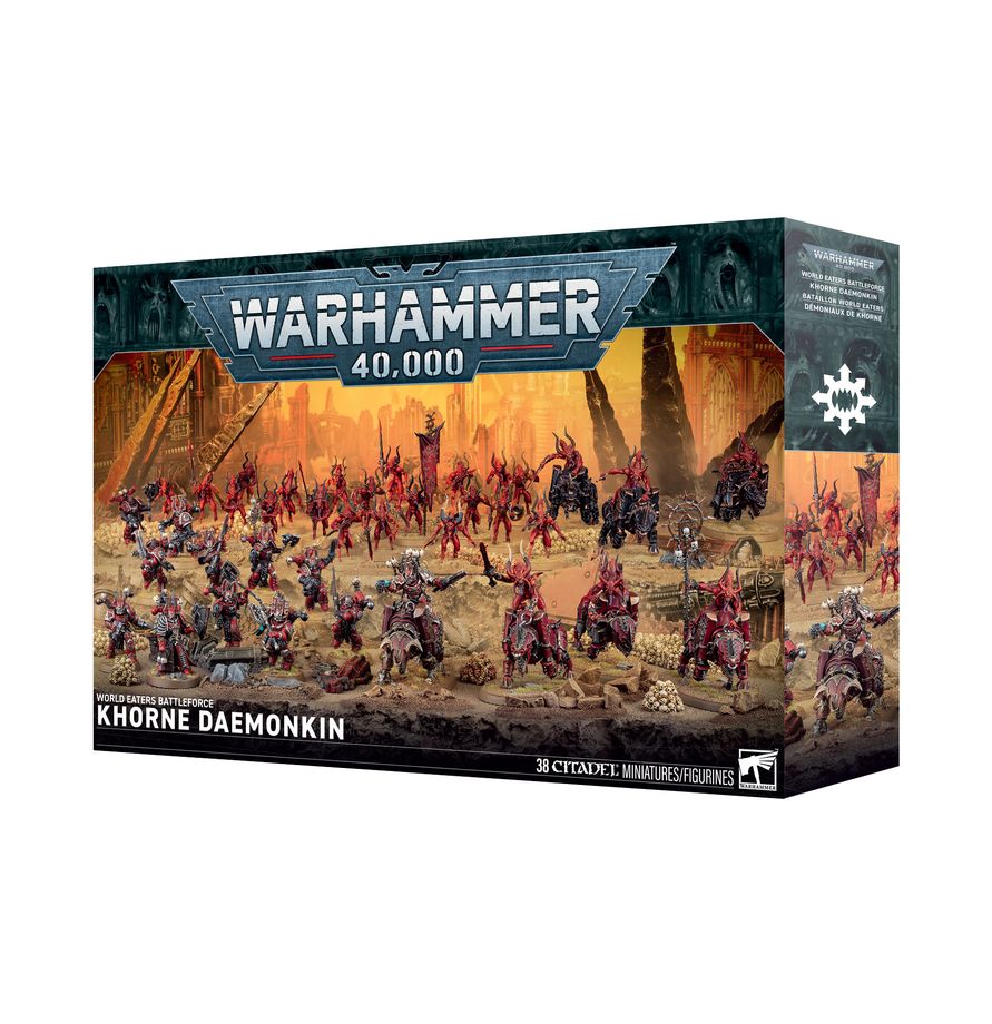 Warhammer 40k - World Eaters Battleforce - World Eaters Battleforce: Khorne Daemonkin (PREORDER) | Gamers Paradise