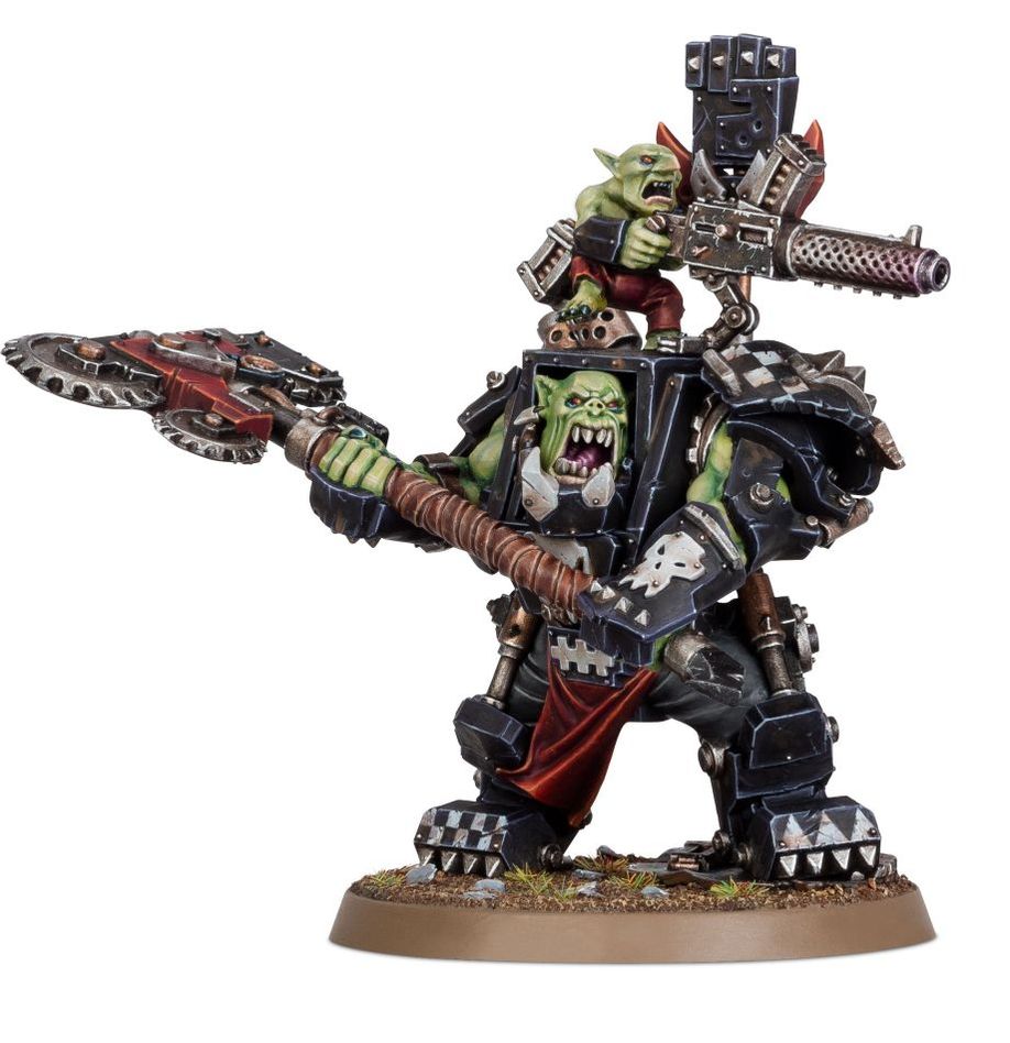 Warhammer 40k - Orks - Warboss in Mega Armour | Gamers Paradise