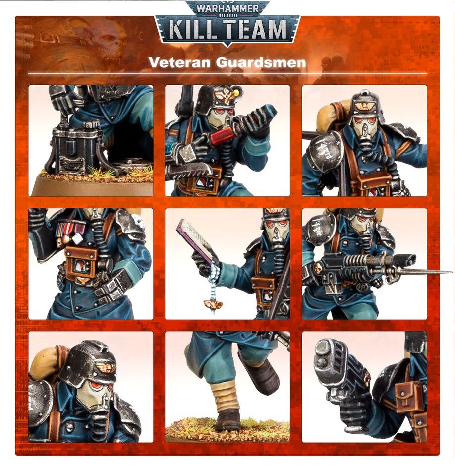 Warhammer 40k - KILL TEAM - VETERAN GUARDSMEN | Gamers Paradise