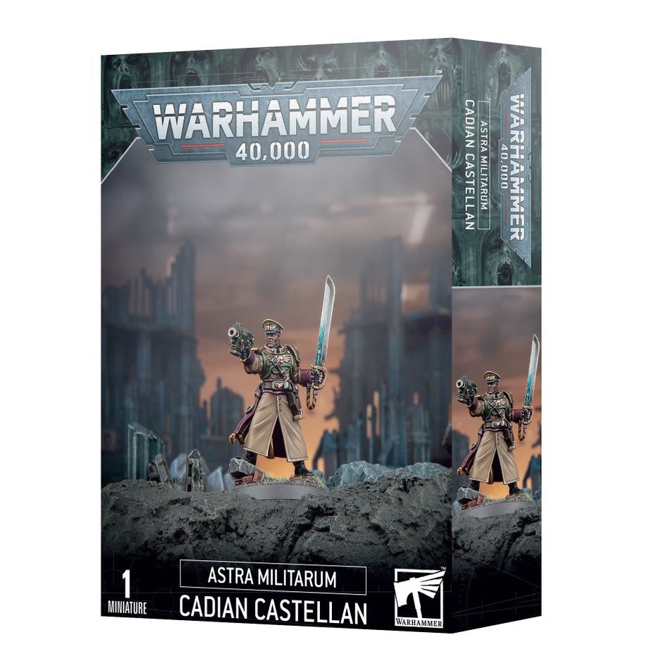 Warhammer 40k - Astra Militarum - Cadian Castellan | Gamers Paradise