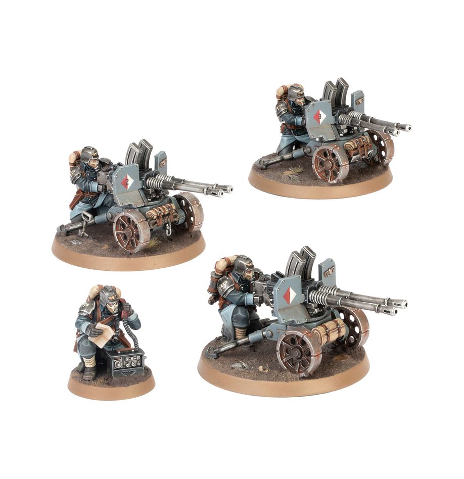 Warhammer 40k - Astra Militarum - Krieg Heavy Weapons Squad | Gamers Paradise