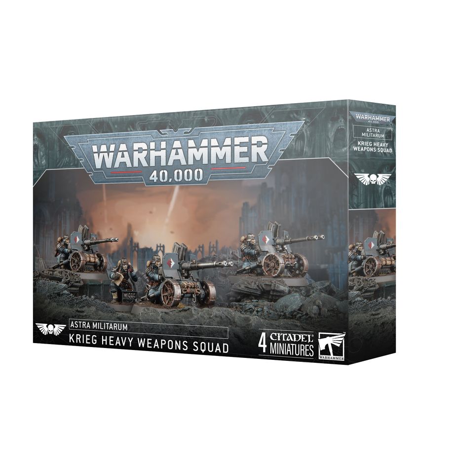 Warhammer 40k - Astra Militarum - Krieg Heavy Weapons Squad | Gamers Paradise