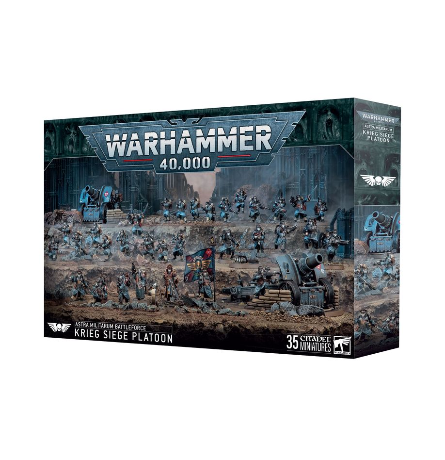 Warhammer 40k - Astra Militarum Battleforce - Krieg Siege Platoon | Gamers Paradise