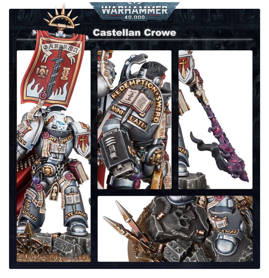 Warhammer 40k - Grey Knights - Castellan Crowe | Gamers Paradise