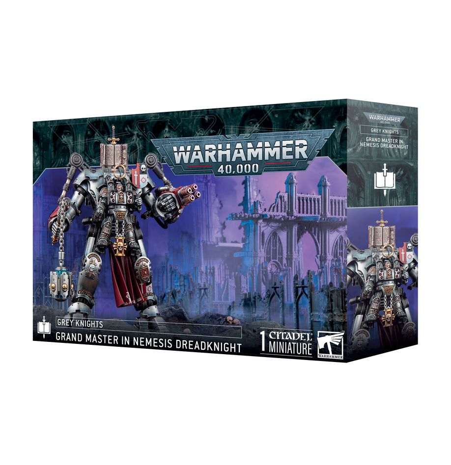 Warhammer 40k - Grey Knights - Grand Master in Nemesis Dreadknight (PREORDER) | Gamers Paradise