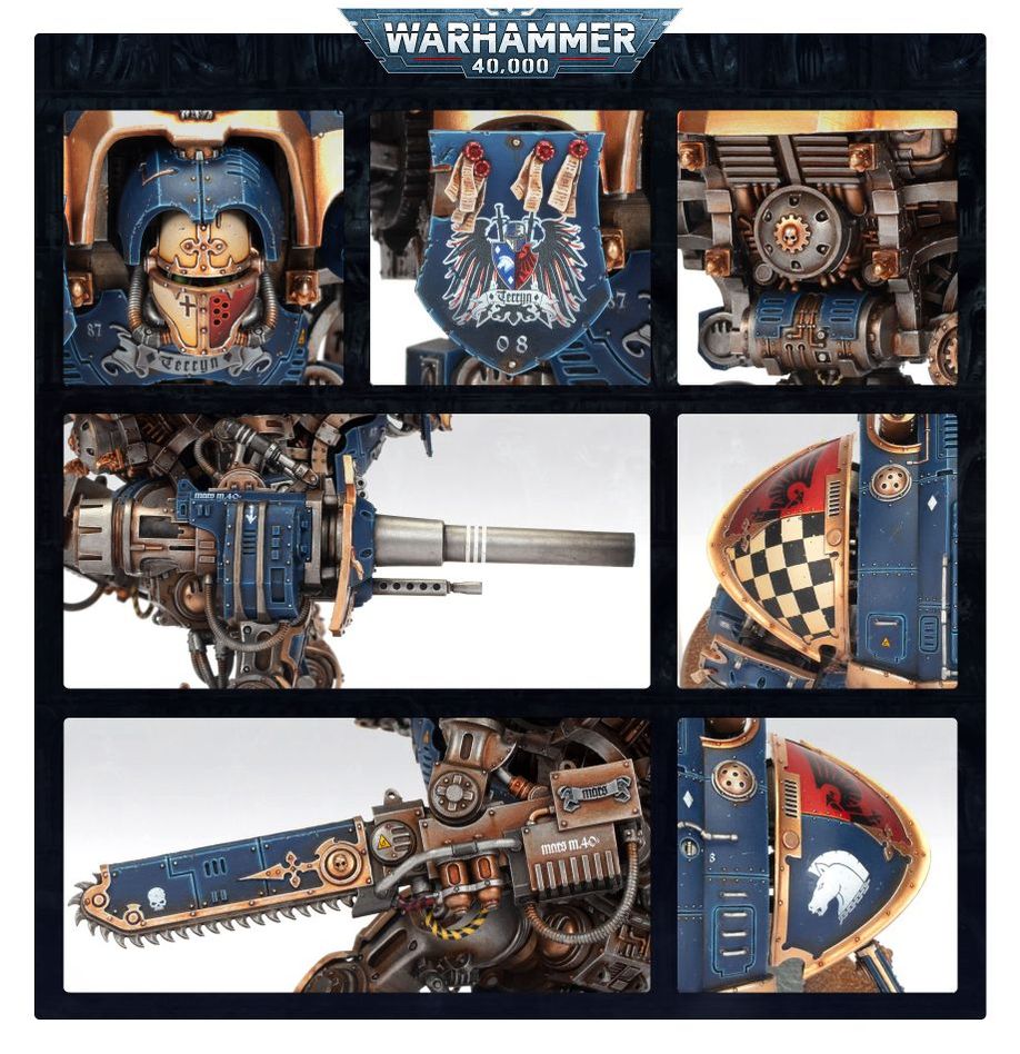 Warhammer 40k - Imperial Knights - Knight Questoris Knight Paladin | Gamers Paradise