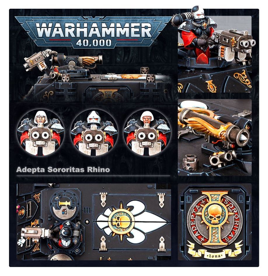 Warhammer 40k - Adepta Sororitas - Rhino | Gamers Paradise