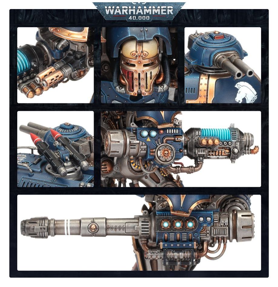 Warhammer 40k - Imperial Knights - Knight Dominus Knight Castellan | Gamers Paradise