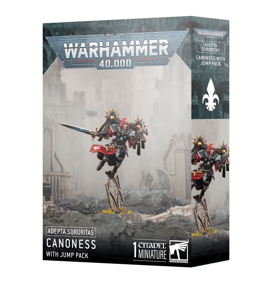 Warhammer 40k - Adepta sororitas - Canoness with Jump Pack | Gamers Paradise