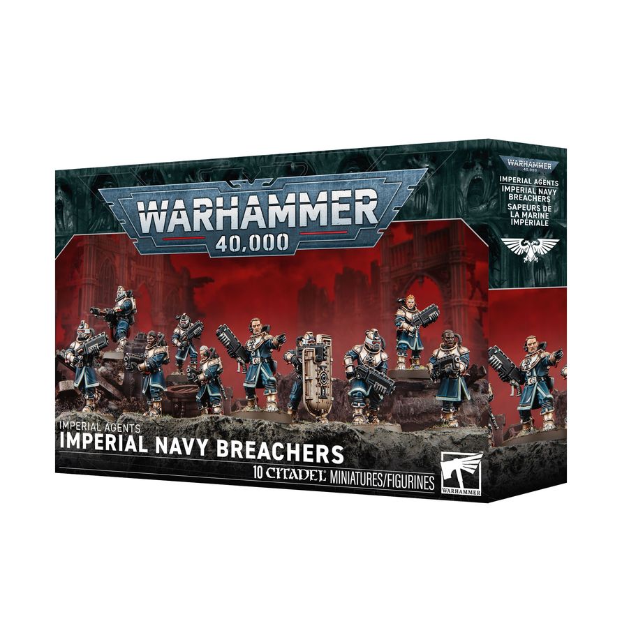Warhammer 40k - Imperial Agents - Imperial Navy Breachers (PREORDER) | Gamers Paradise