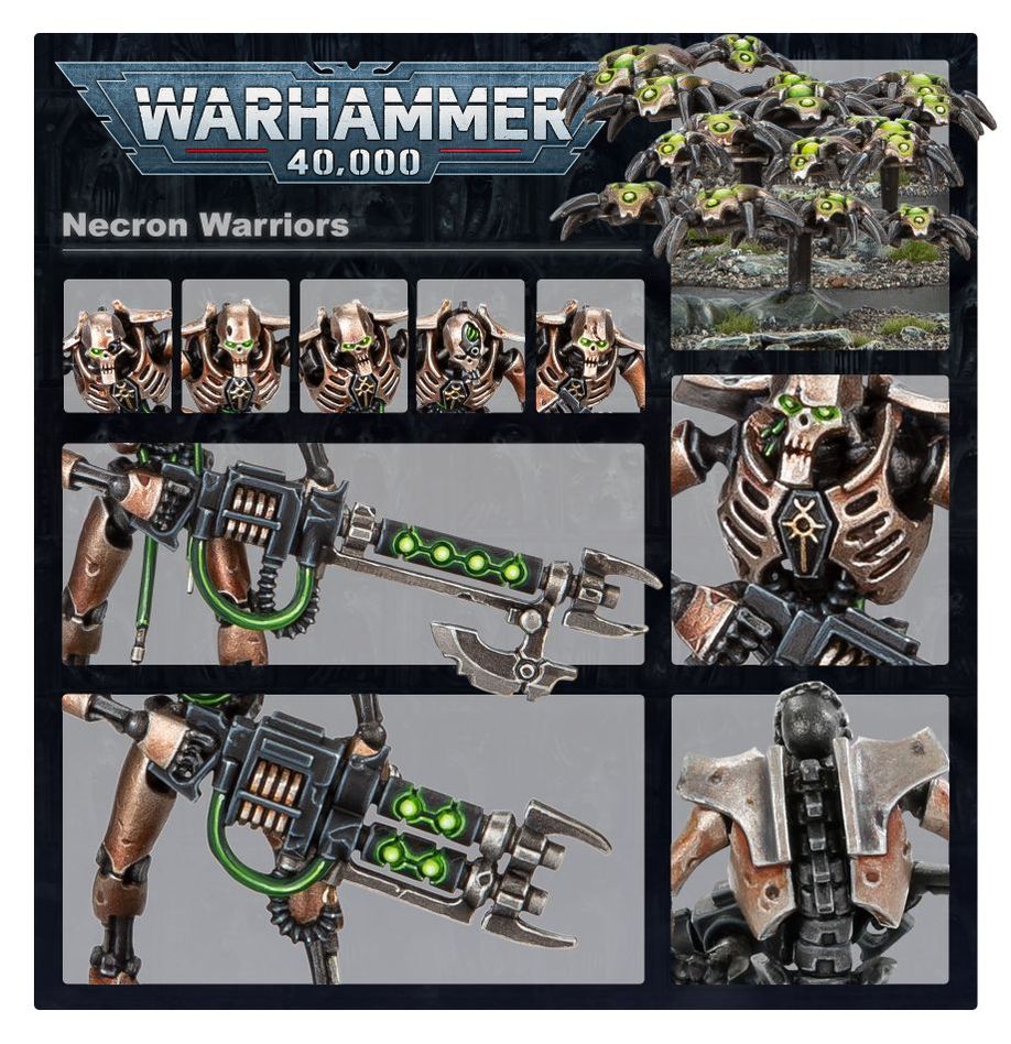 Warhammer 40k - Necrons - Necron Warriors | Gamers Paradise