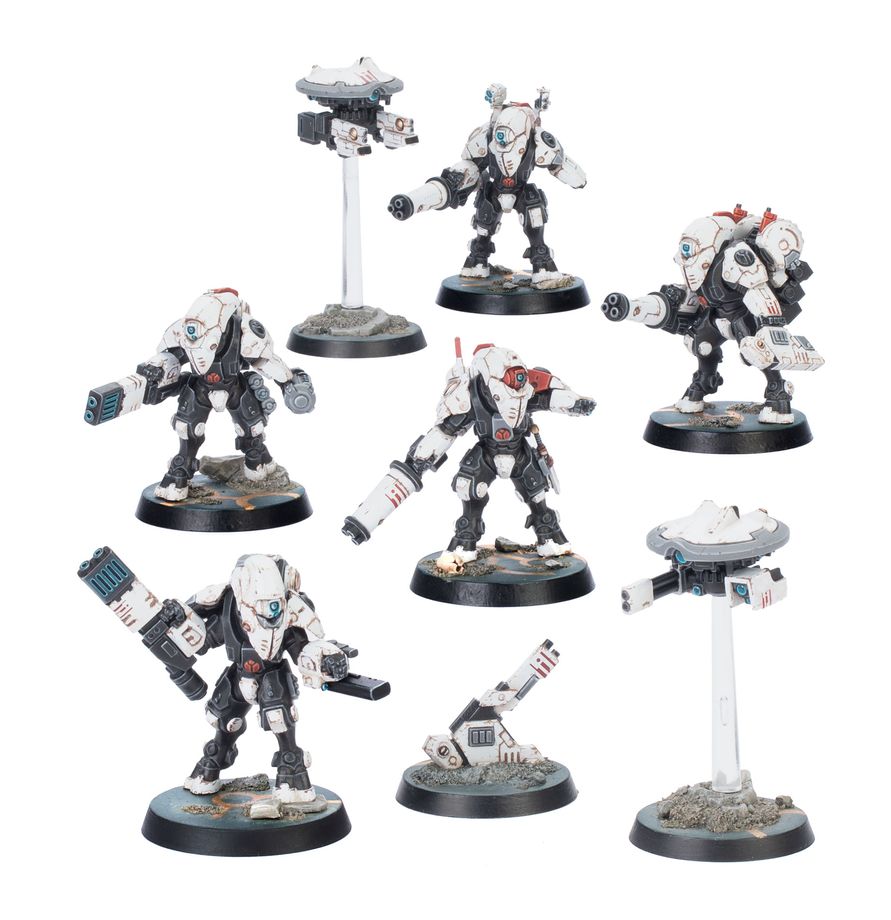 Warhammer 40k - KILL TEAM - XV26 Stealth Battlesuits (PREORDER) | Gamers Paradise