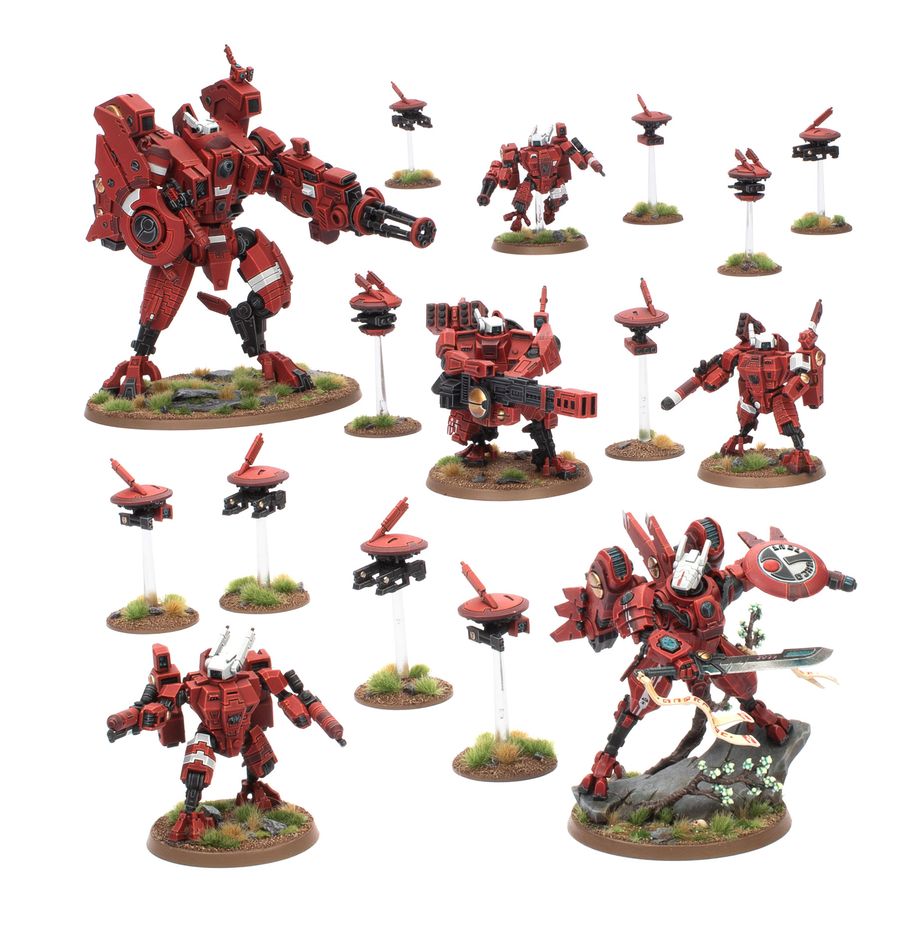 Warhammer 40k - T’au Empire Battleforce - Farsight Cadre | Gamers Paradise