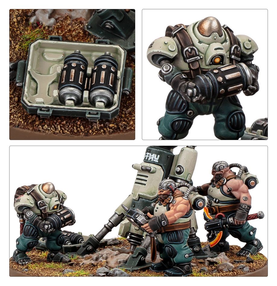 Warhammer 40k - Leagues of Votann - Cthonian Earthshakers | Gamers Paradise