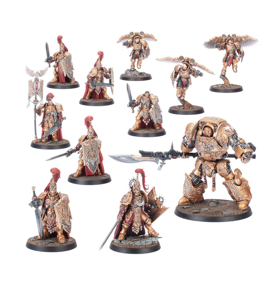 Combat Patrol Adeptus Custodes | Warhammer 40,000 Army Box | Gamers Paradise