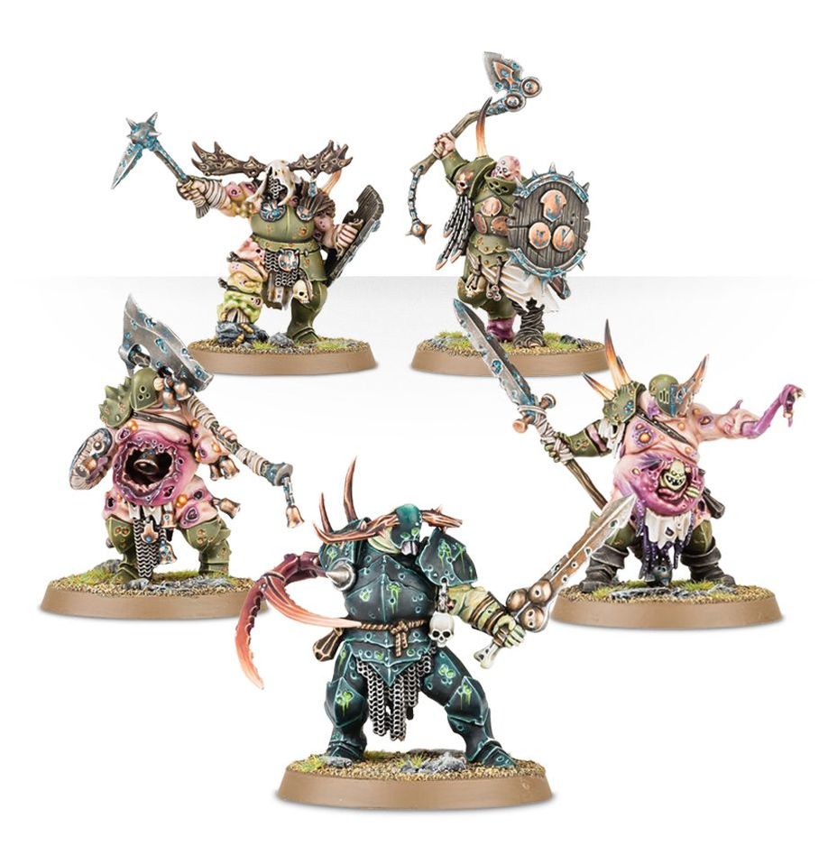 Warhammer: Age of Sigmar - Maggotkin of Nurgle - Putrid Blightkings | Gamers Paradise