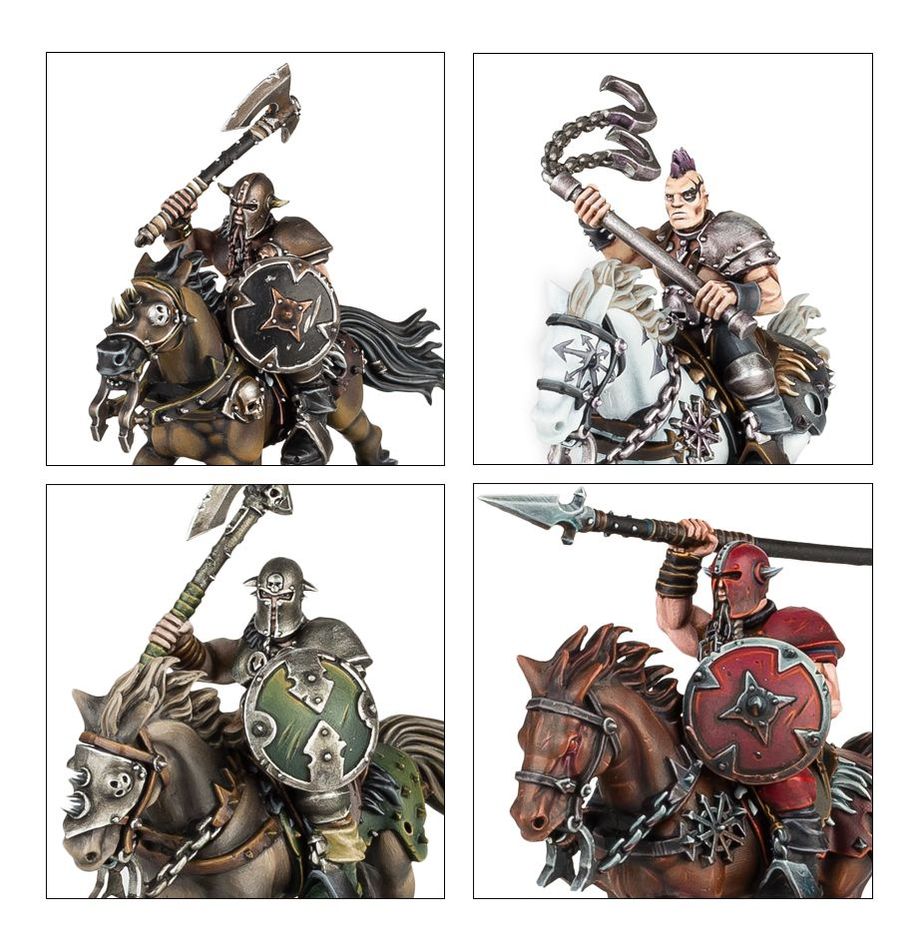 Warhammer: Age of Sigmar - Slaves to Darkness - Chaos Marauder Horsemen | Gamers Paradise