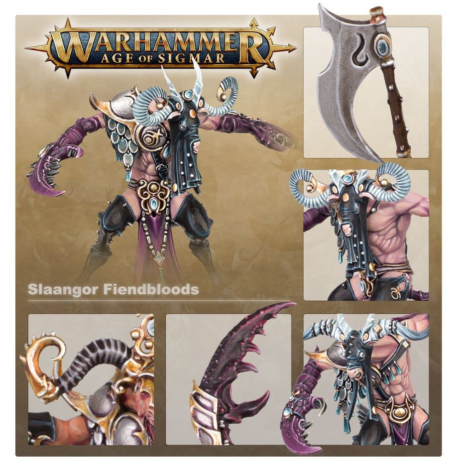 Warhammer: Age of Sigmar - Hedonites of Slaanesh - Slaangor Fiendbloods | Gamers Paradise