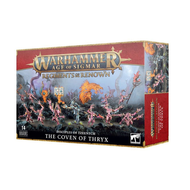 Warhammer: Age of Sigmar - Regiments of Renown - Disciples of Tzeentch - The Coven of Thryx | Gamers Paradise