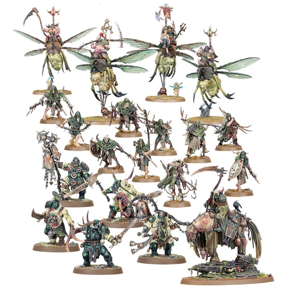 Warhammer: Age of Sigmar - Maggotkin of Nurgle - Battleforce: Shudderblight Cyst (Preorder) | Gamers Paradise