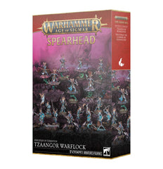 Warhammer Age of Sigmar - Spearhead: Disciples of Tzeentch – Tzaangor Warflock (PREORDER) | Gamers Paradise