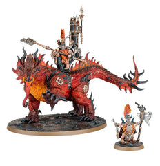 Warhammer: Age of Sigmar - Fyreslayers - Auric Runefather on Magmadroth | Gamers Paradise