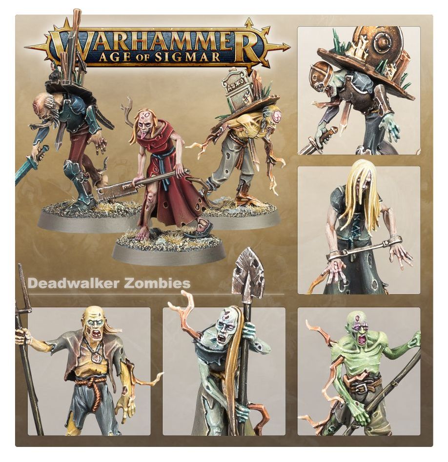 Warhammer: Age of Sigmar - Soulblight Gravelords - Deadwalker Zombies | Gamers Paradise