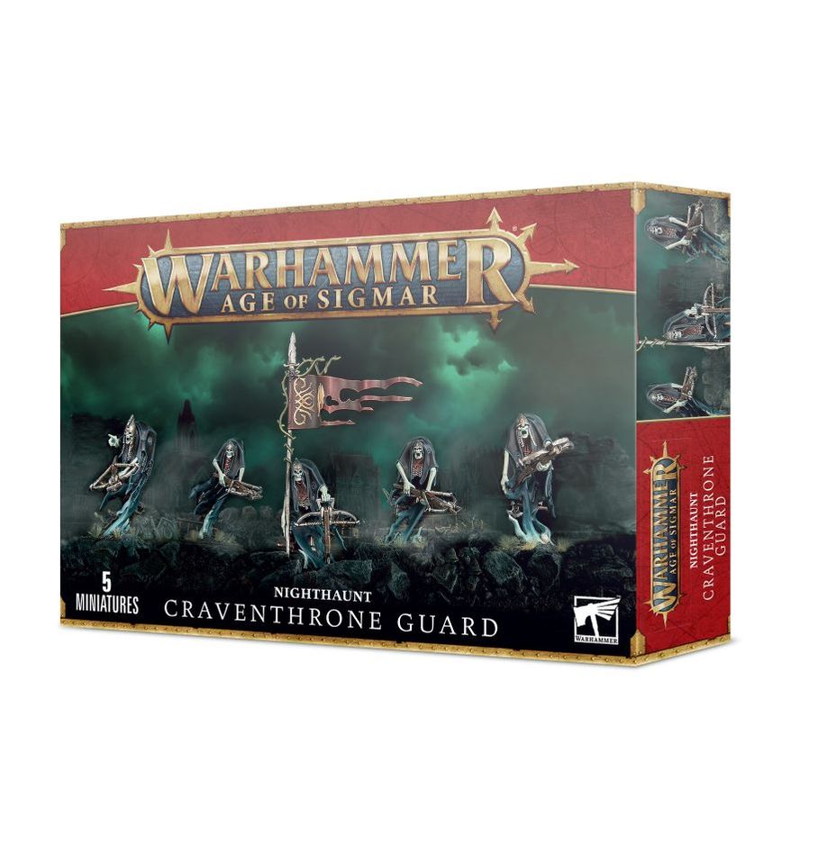 Warhammer: Age of Sigmar - Nighthaunt - Craventhrone Guard | Gamers Paradise